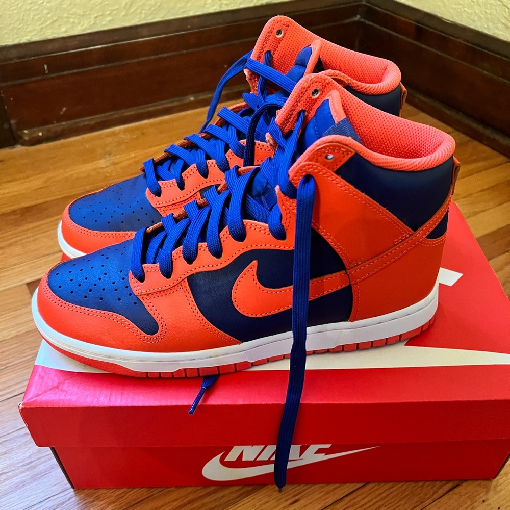 Nike Dunk High knicks - Picture 3 of 5